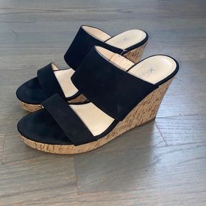 Black Wedge Shoes